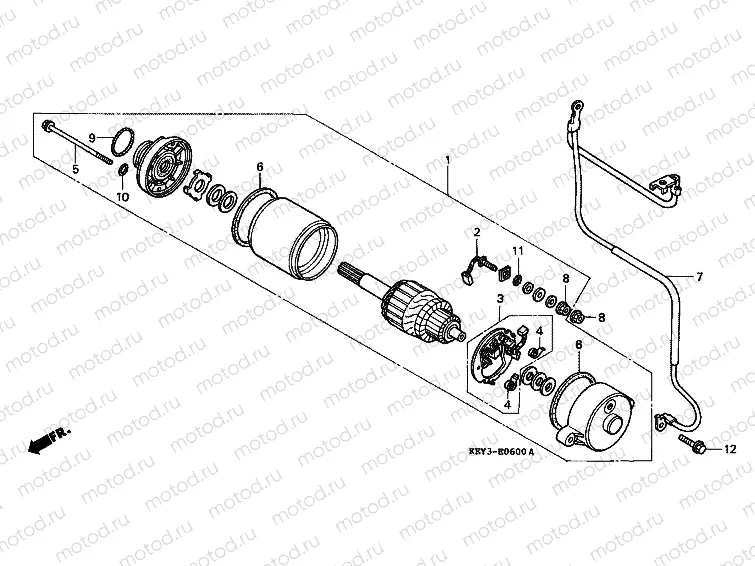 E-6 STARTER ENGINE