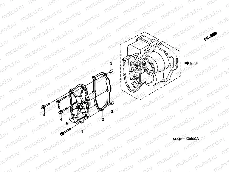 E-6 TRANSMISSION COVER