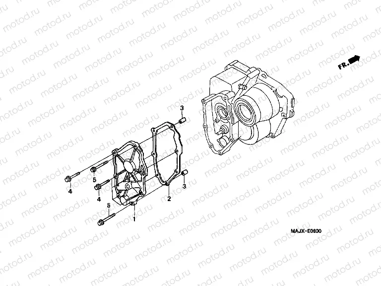 E-6 TRANSMISSION COVER