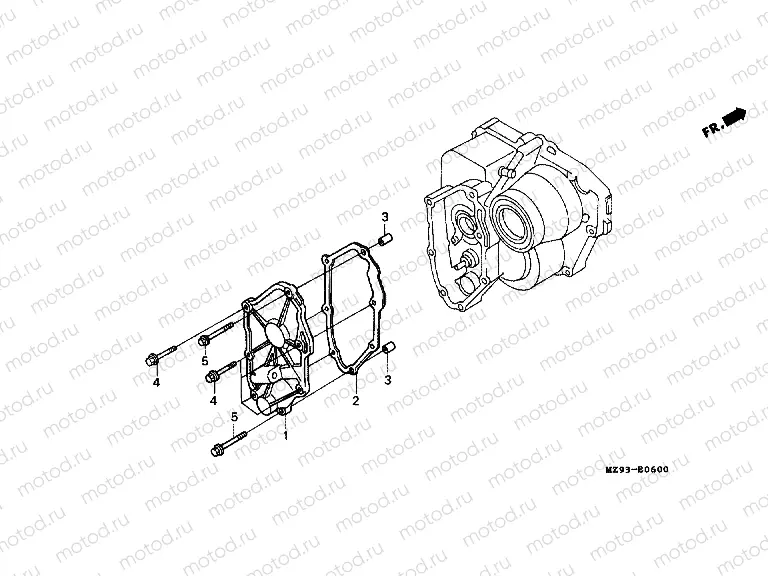 E-6 TRANSMISSION COVER