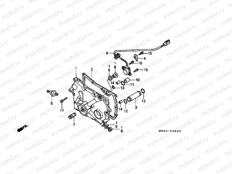 E-6 TRANSMISSION COVER