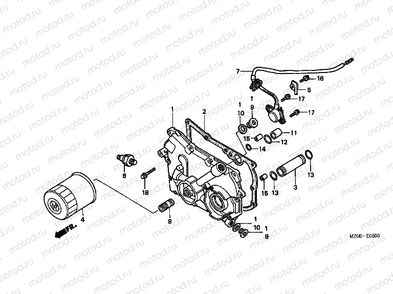 E-6 TRANSMISSION COVER