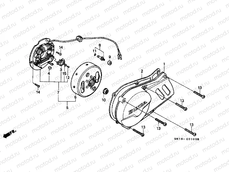 E-7 GENERATOR (XR80RF / RG / RH / RL / RM)