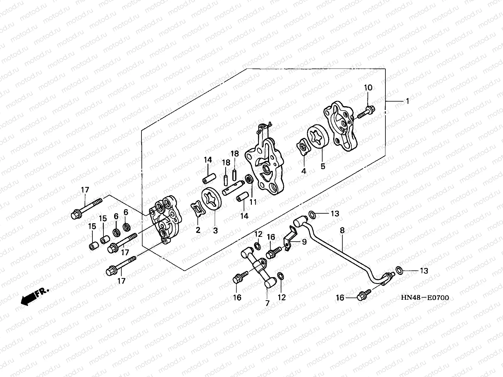 E-7 OIL PUMP