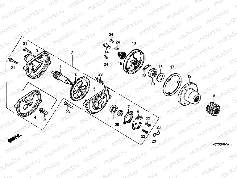 E-7 OIL PUMP