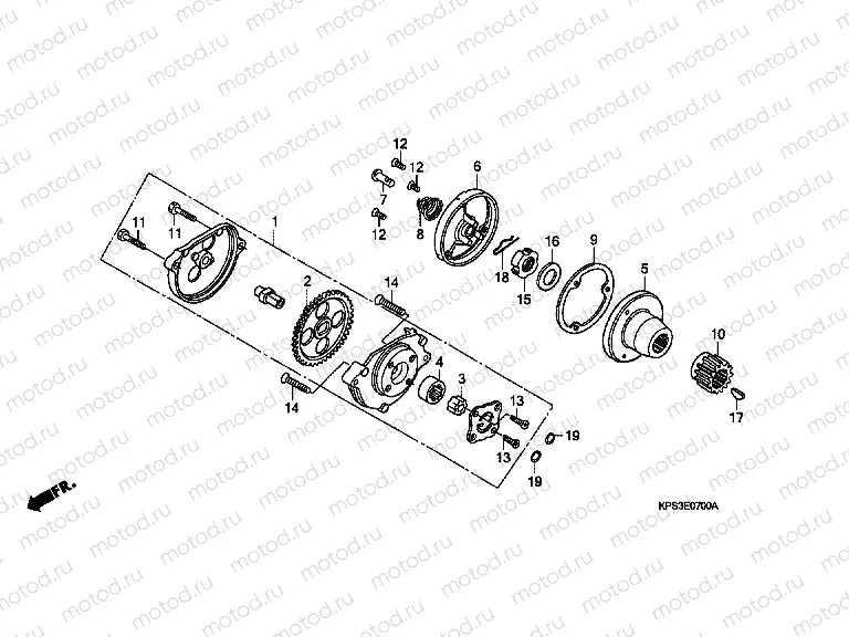 E-7 OIL PUMP