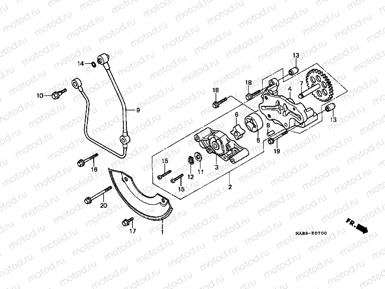 E-7 OIL PUMP