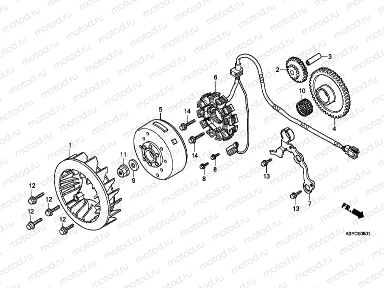 E-8-1 GENERATOR (SC125A)