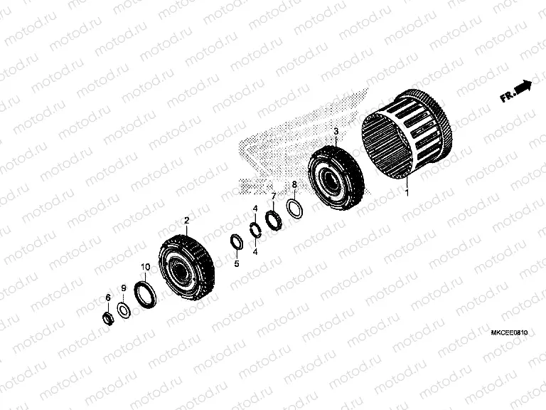 E-8-10 CLUTCH (DCT)