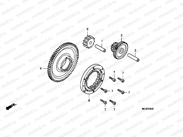 E-8 CLUTCH COUPLING START