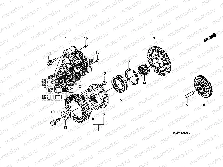 E-8 CLUTCH COUPLING START