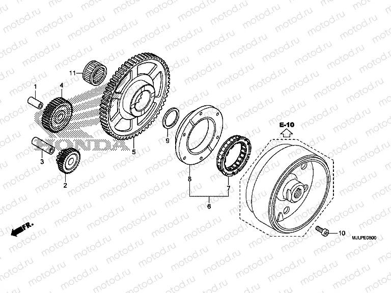 E-8 CLUTCH COUPLING START