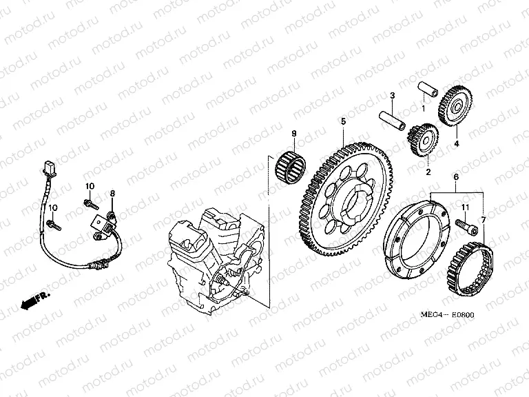 E-8 CLUTCH COUPLING START