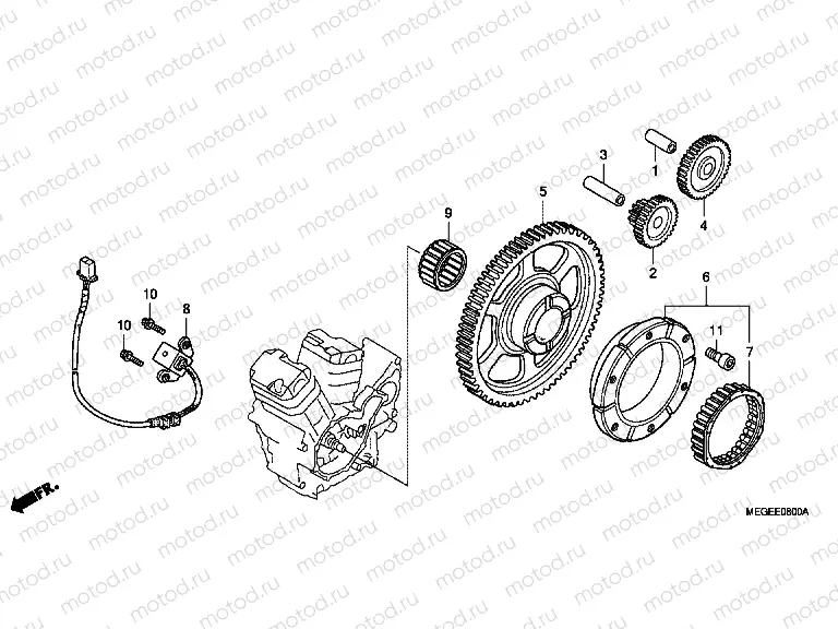E-8 CLUTCH COUPLING START