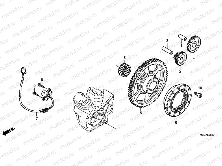 E-8 CLUTCH COUPLING START