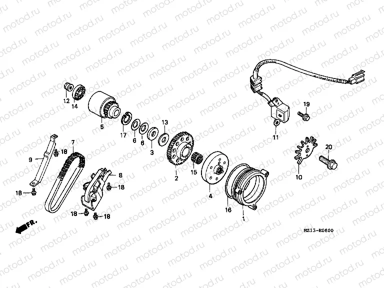 E-8 CLUTCH COUPLING START