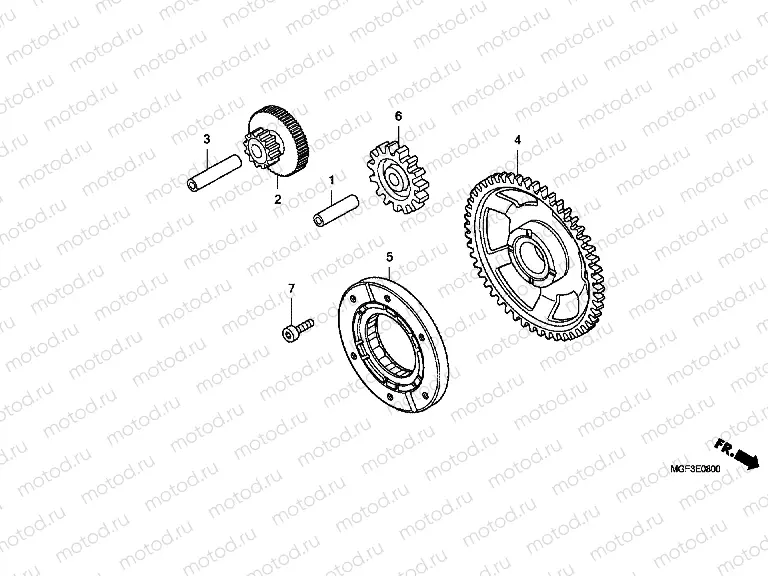E-8 CLUTCH COUPLING START