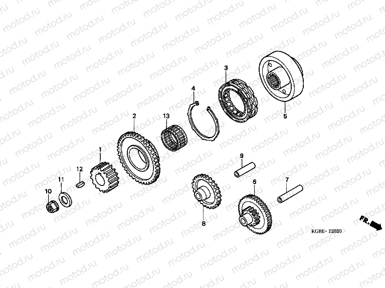 E-8 CLUTCH COUPLING START