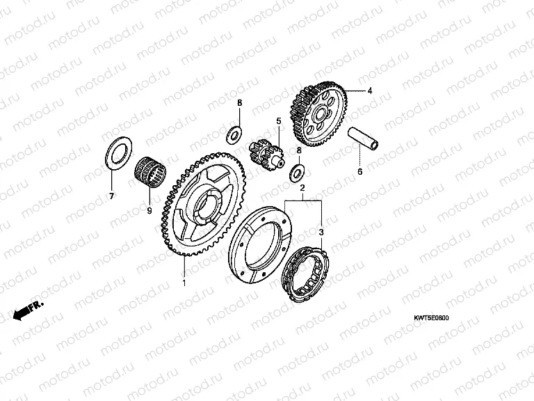 E-8 CLUTCH COUPLING START