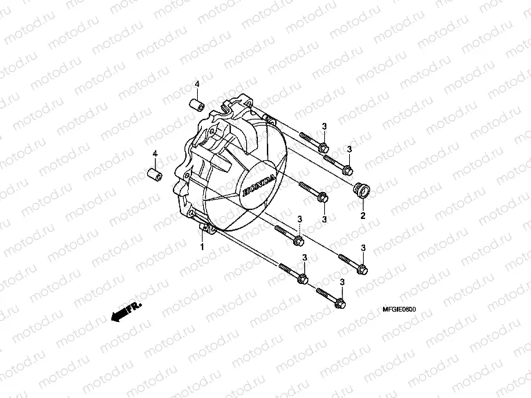 E-8 GENERATOR COVER