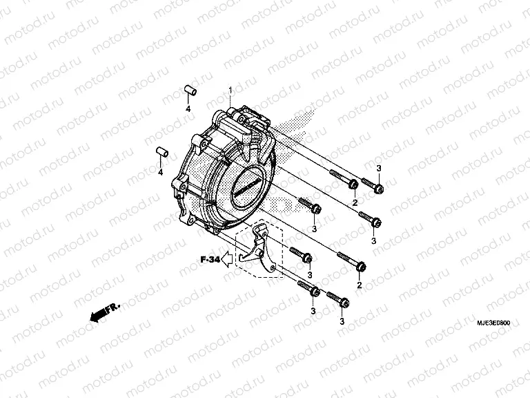 E-8 GENERATOR COVER