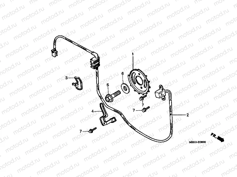 E-8 IGNITION DISTRIBUTOR GENERATOR