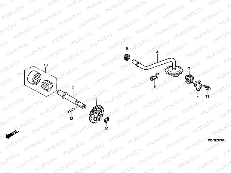 E-8 OIL PUMP