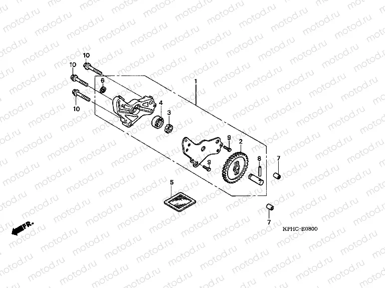 E-8 OIL PUMP