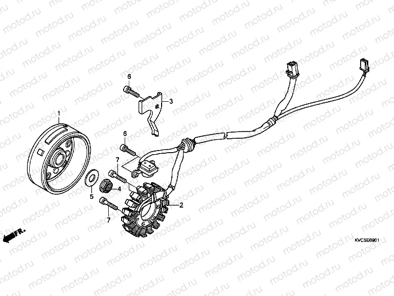 E-9-1 GENERATOR (GLH125SH)