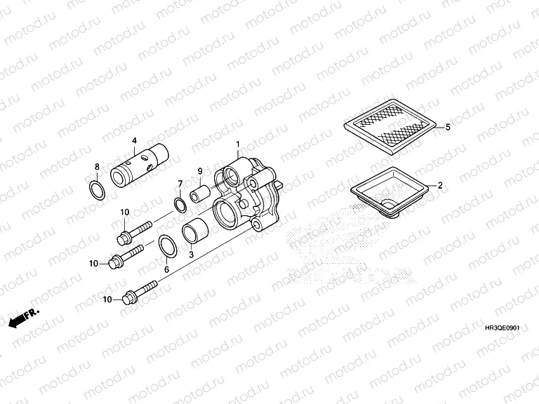 E-9-1 OIL PUMP