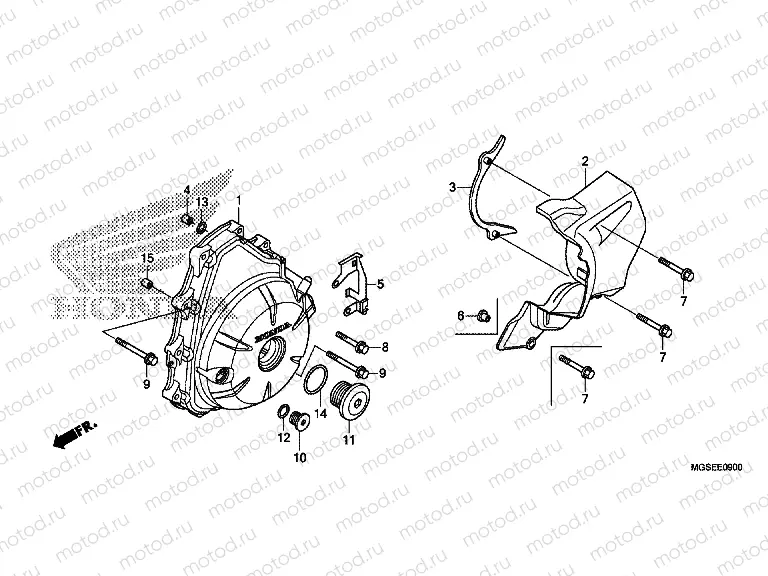 E-9 A.C. GENERATOR COVER