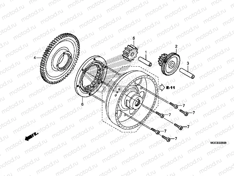 E-9 CLUTCH COUPLING START