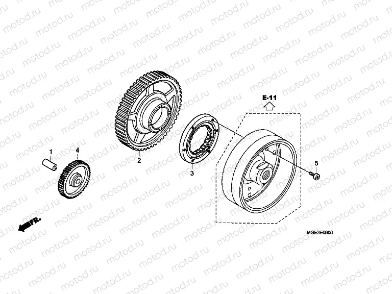 E-9 CLUTCH COUPLING START