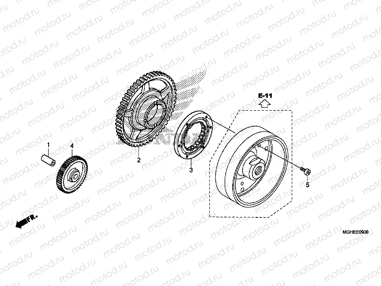 E-9 CLUTCH COUPLING START