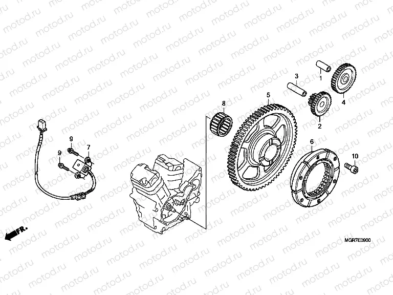 E-9 CLUTCH COUPLING START