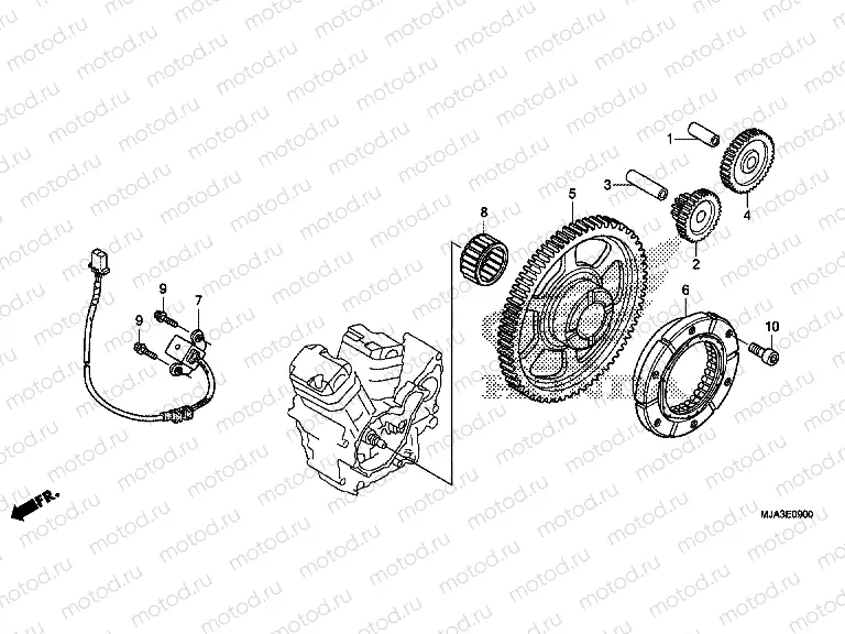 E-9 CLUTCH COUPLING START