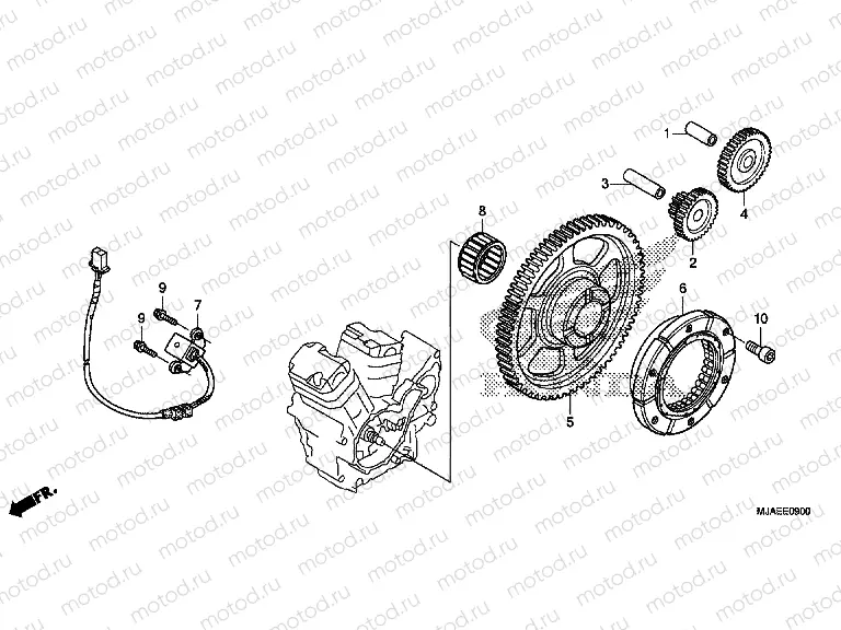 E-9 CLUTCH COUPLING START