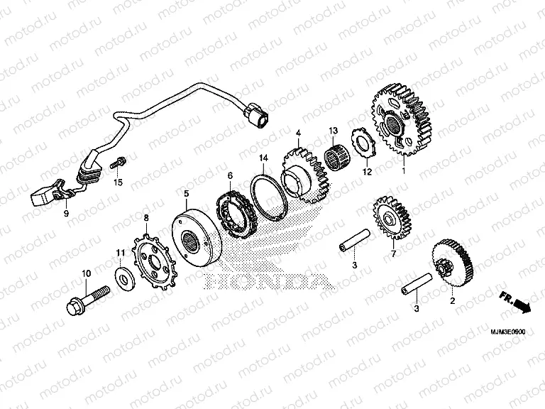 E-9 CLUTCH COUPLING START