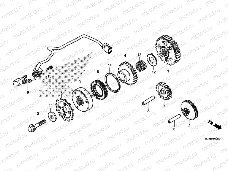 E-9 CLUTCH COUPLING START