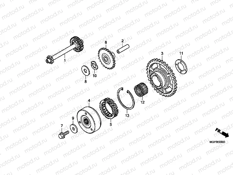 E-9 CLUTCH COUPLING START