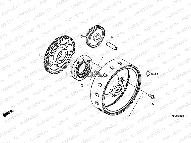 E-9 CLUTCH COUPLING START