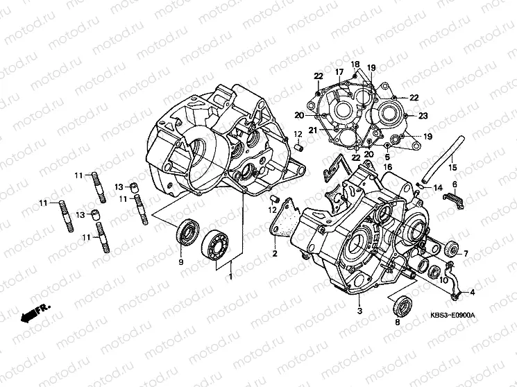 E-9 CRANKSHAFT