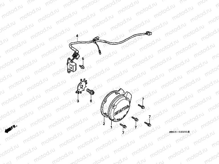 E-9 IGNITION DISTRIBUTOR GENERATOR