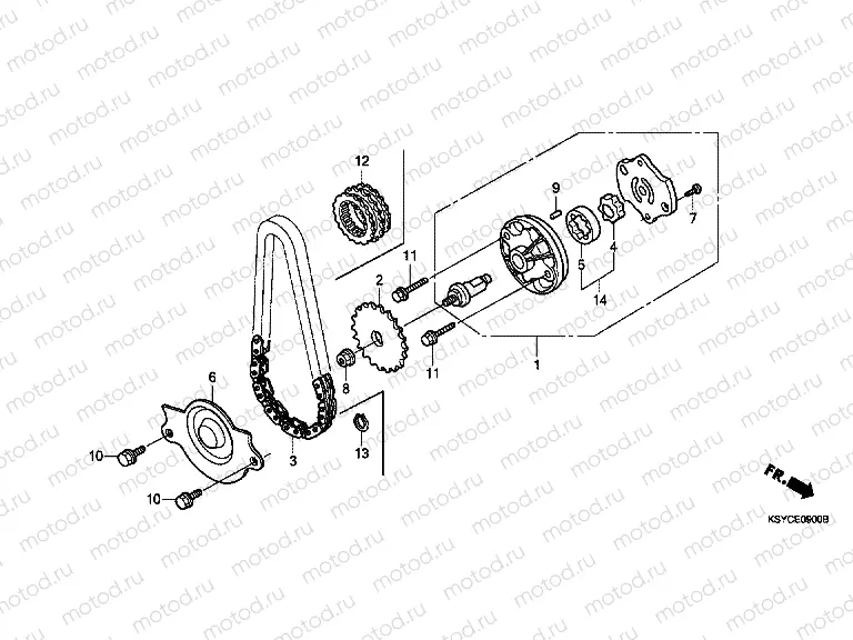 E-9 OIL PUMP
