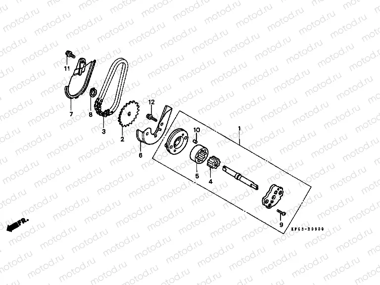 E-9 OIL PUMP