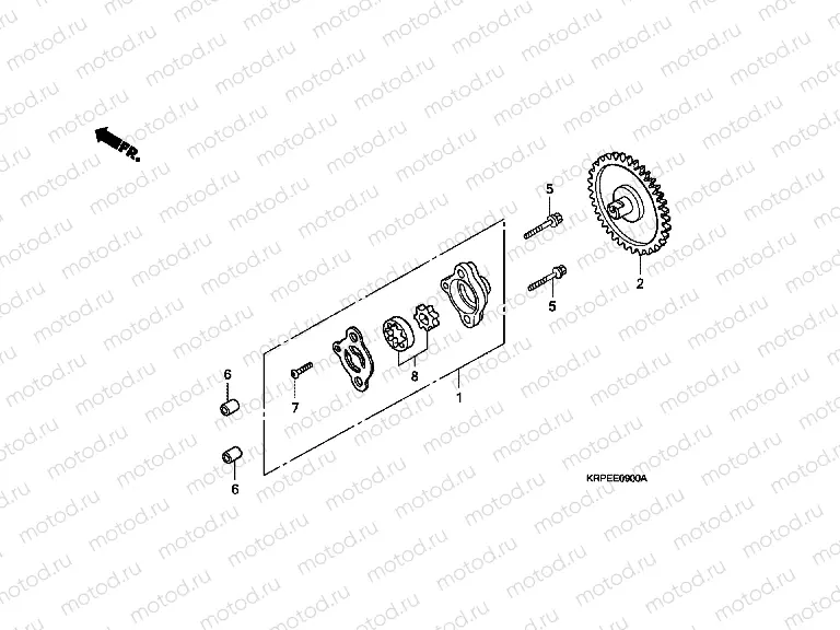 E-9 OIL PUMP