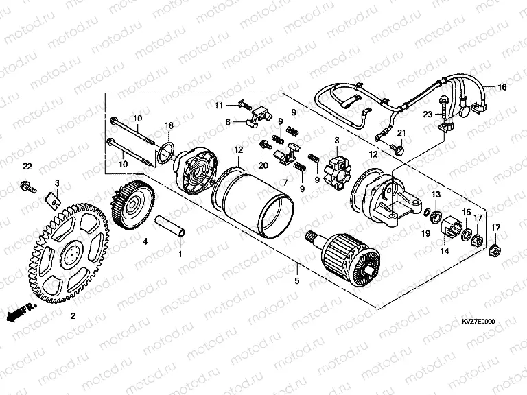 E-9 STARTER ENGINE