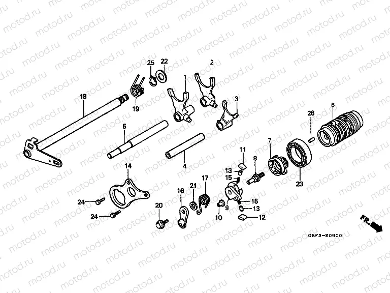 E-9 TRANSMISSION DRUM