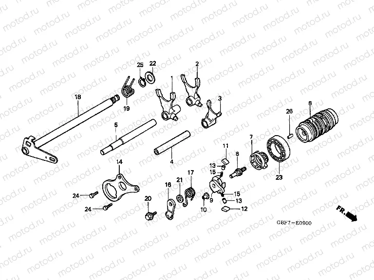 E-9 TRANSMISSION DRUM