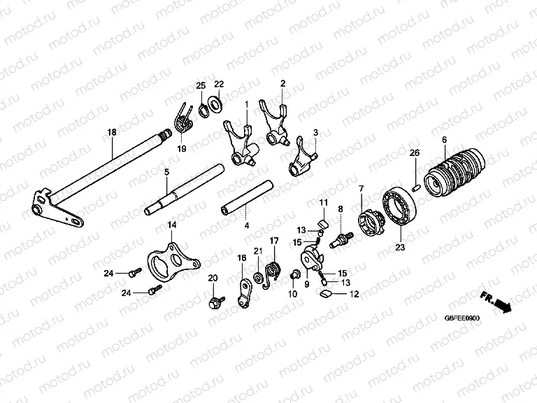 E-9 TRANSMISSION DRUM